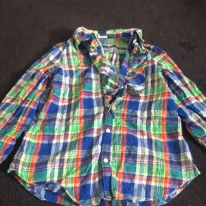 Ralph Lauren ruffle shirt